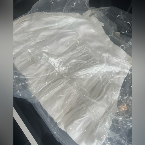 ALAIA JAPANESE POPLIN BUBBLE SKIRT